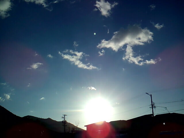 空と太陽