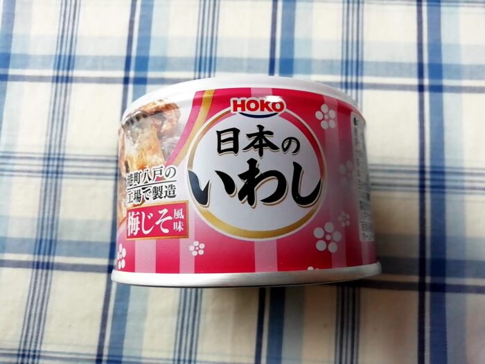 宝幸の日本のいわし梅じそ風味缶